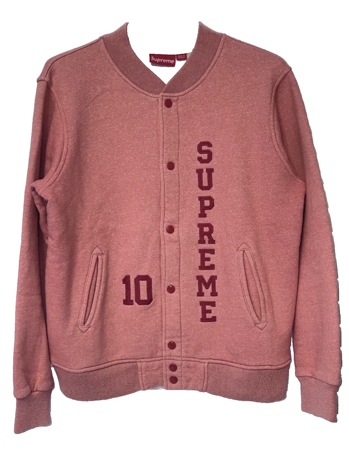 10FW 슈프림 바시티 스웻 자켓 상품이미지1