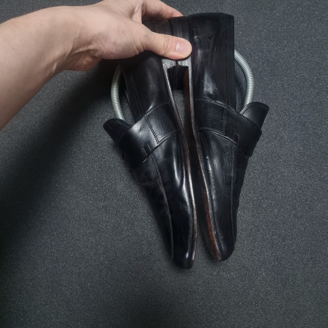 프라다 블랙 로퍼 uk9.5 상품이미지2