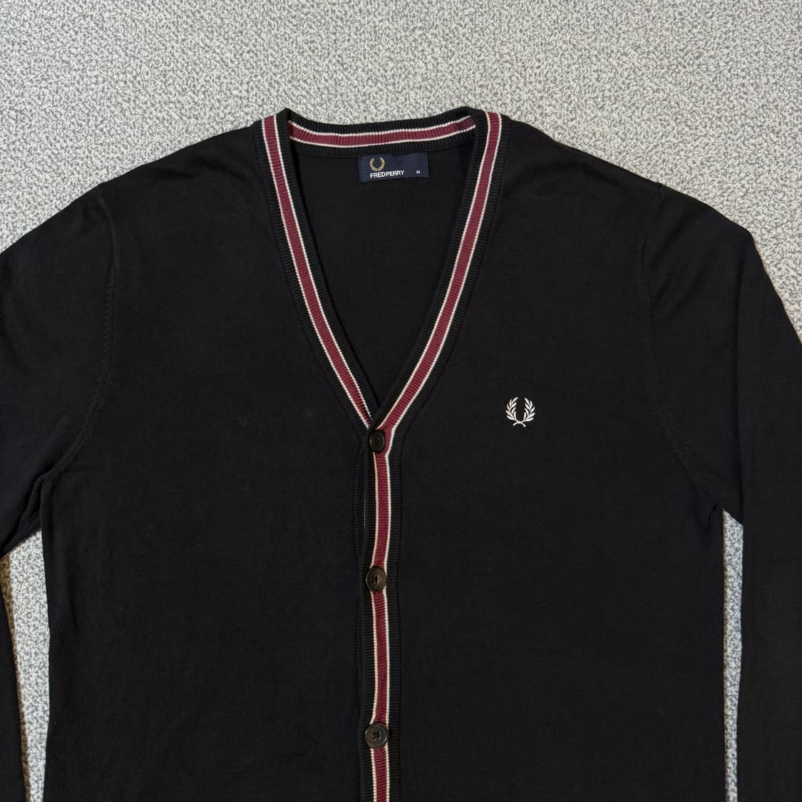 프레드페리 가디건 M 상품이미지2