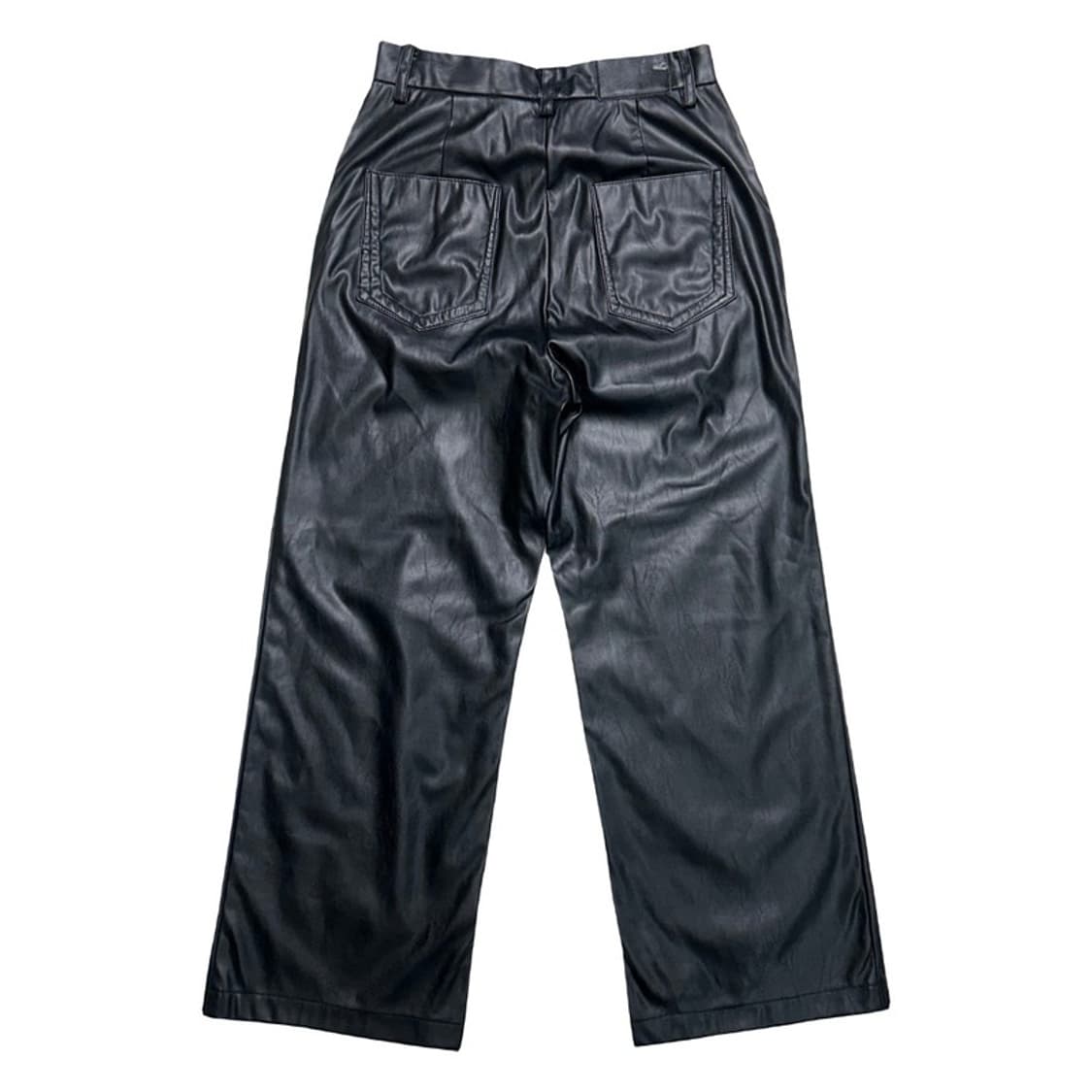 마뗑킴 페이크 레더 팬츠 블랙 OS 상품이미지7