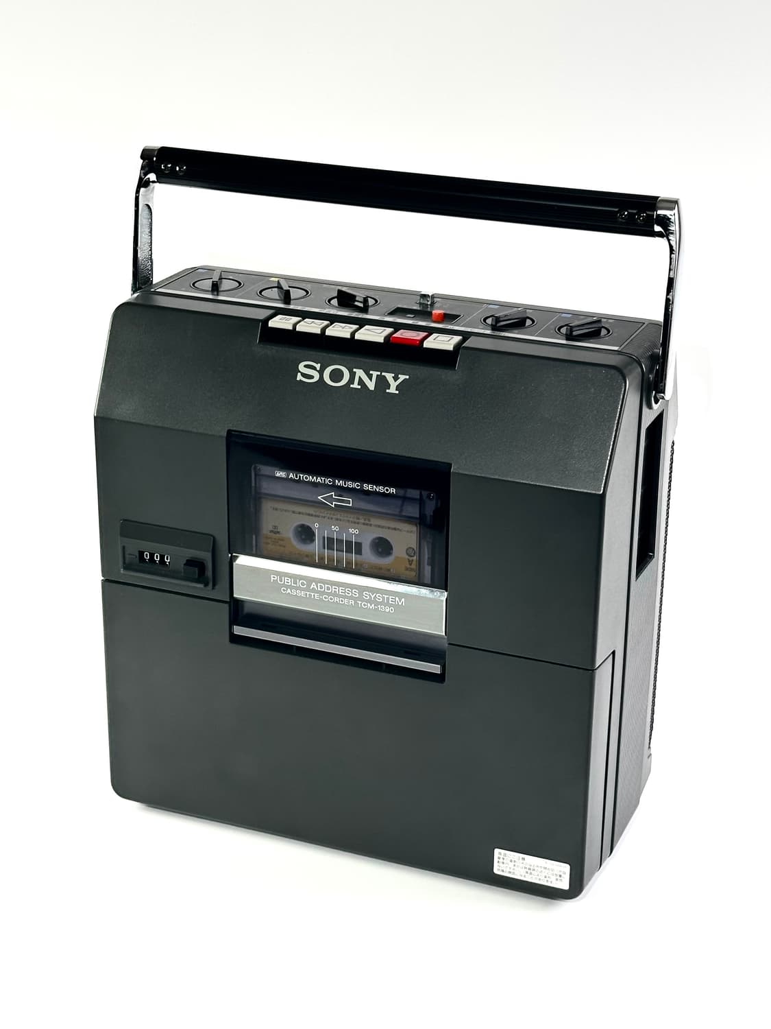 소니 빈티지 TCM-1390 카세트 플레이어 레코더  상품이미지1