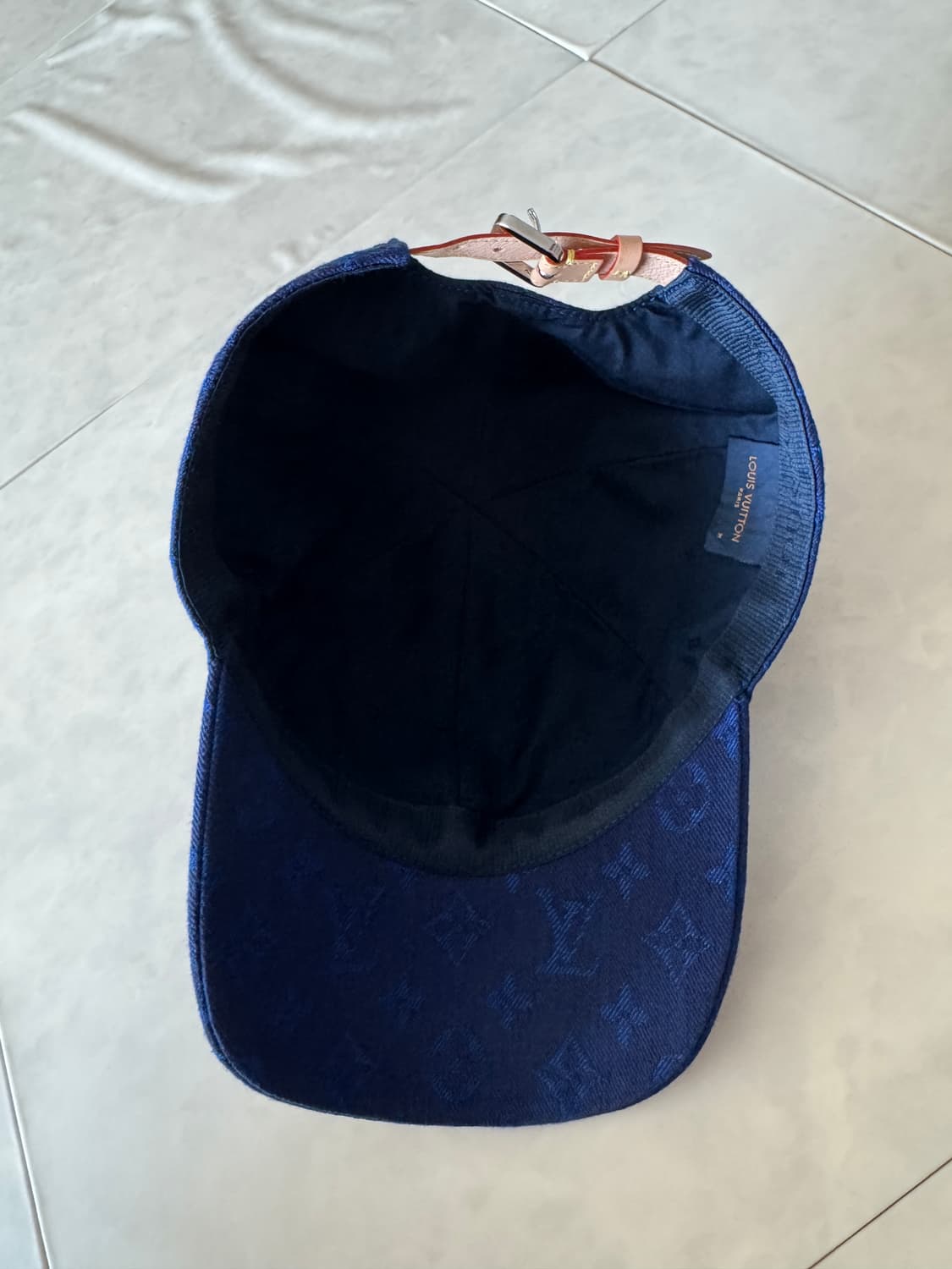 모노그램 블루 에센셜 캡 M(58cm) 상품이미지2
