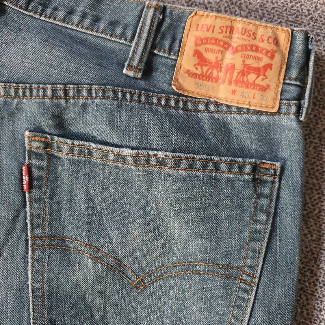 빅 사이즈 리바이스 559 빈티지  데님 팬츠 No.23 상품이미지8