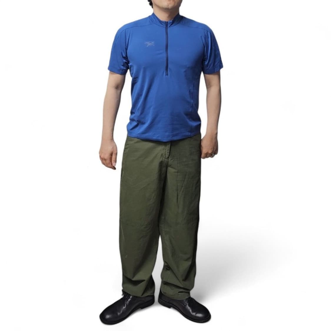 아크테릭스 하프집업 반팔티 M M0244 상품이미지2