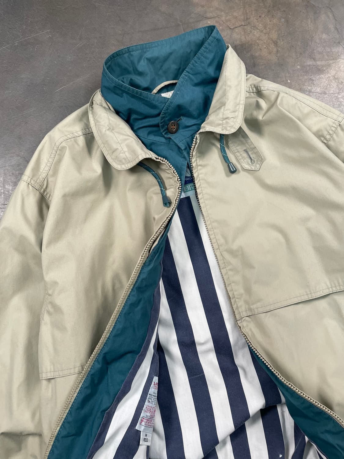 런던포그 더블카라 해링턴 세일러 자켓 상품이미지4