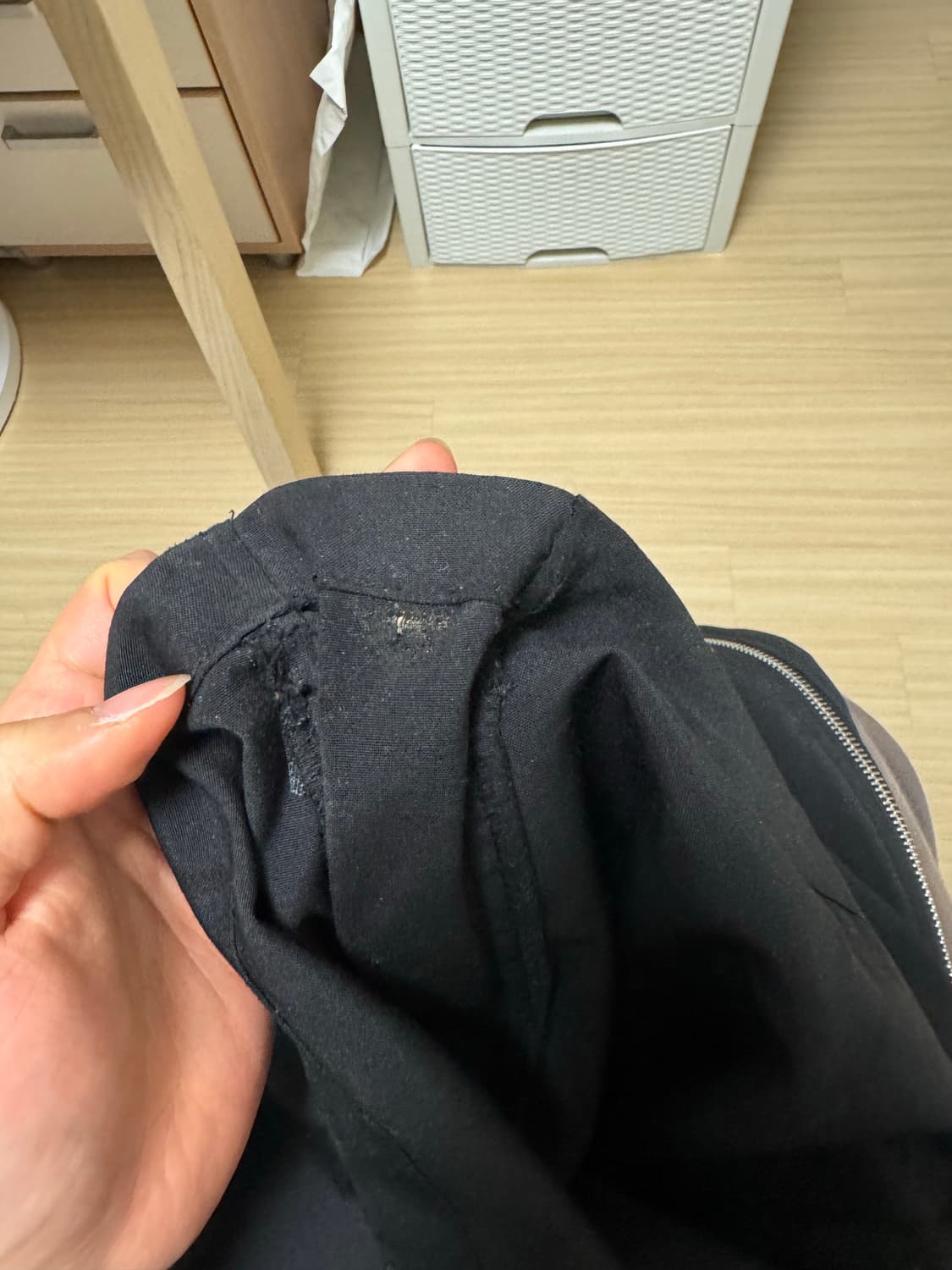 Cmmawear ARTICULATED BACK-ZIP TROUSERS 상품이미지6