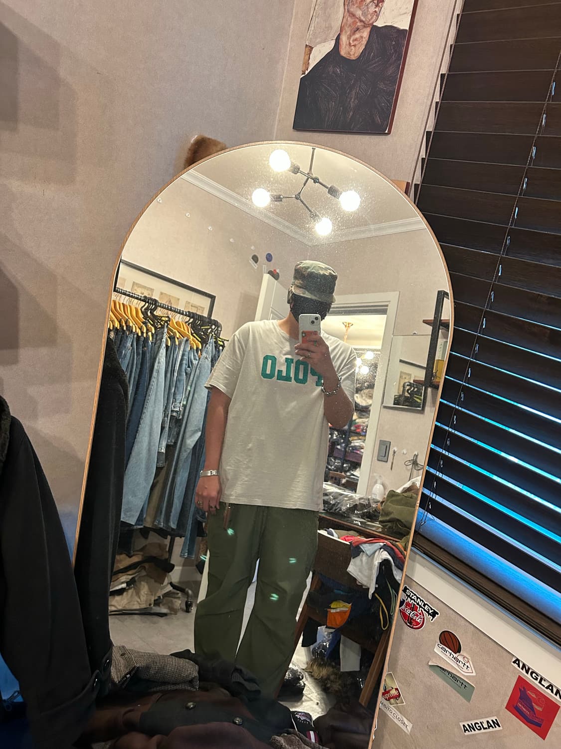  80's USA 미군  오리지널  우드랜드 이어플랩  상품이미지2