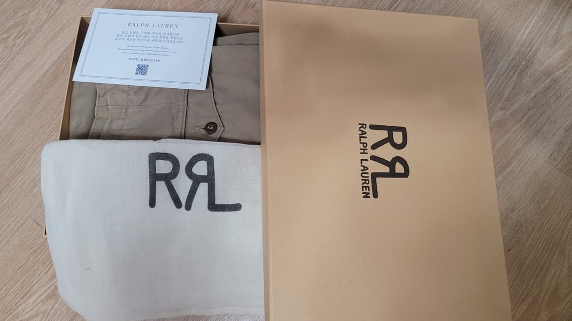 더블알엘(RRL) - 치노팬츠(뉴 밀리터리 카키) 30/30 사이즈 상품이미지1