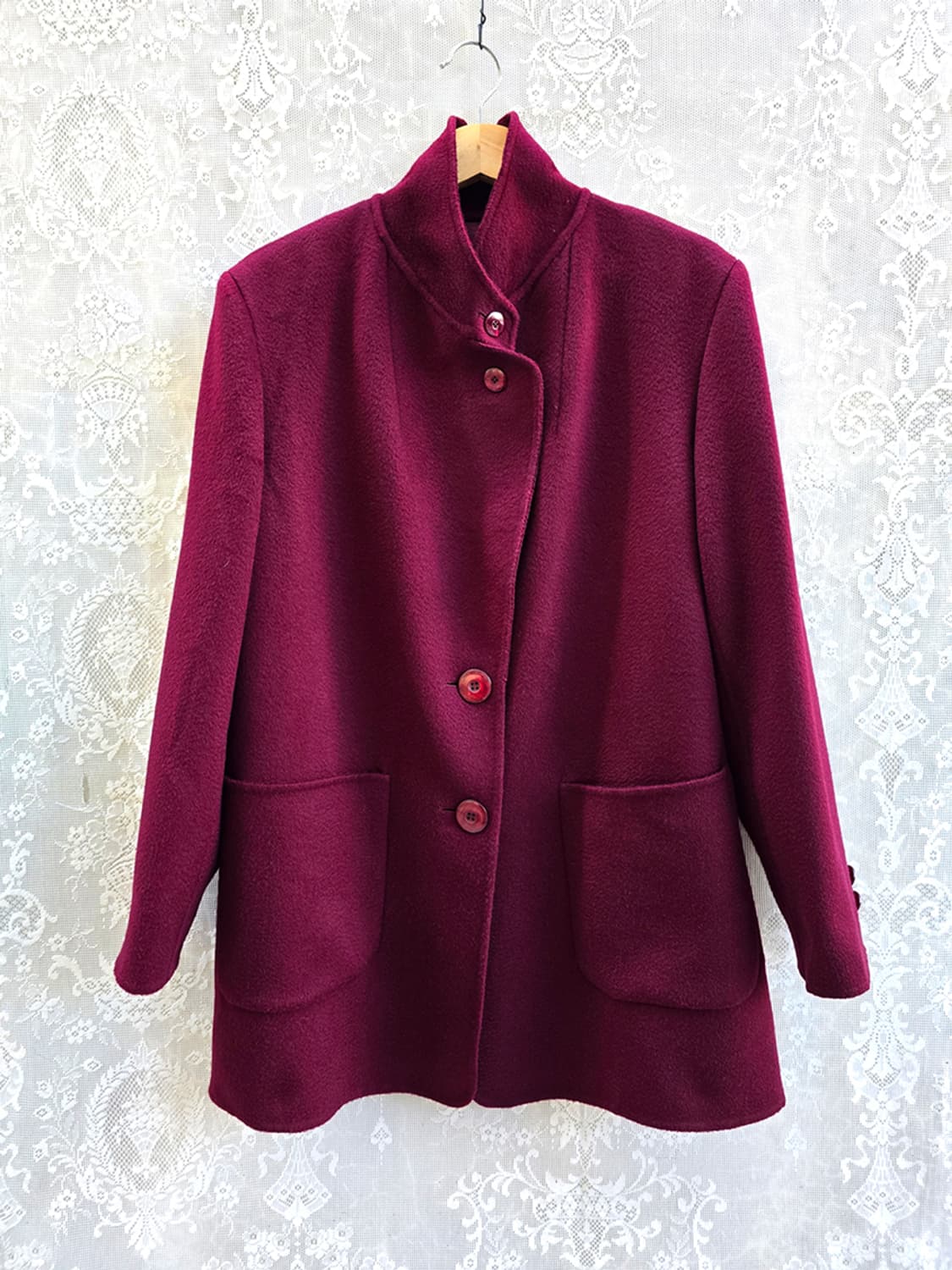 로로피아나 핸드메이드 캐시미어 100% 하프코트 상품이미지1