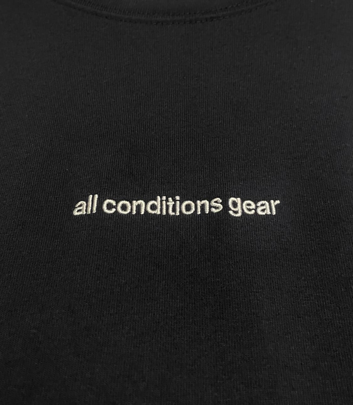 (XL)나이키 ACG 자수 로고 드라이핏 반팔티셔츠 블랙 상품이미지5