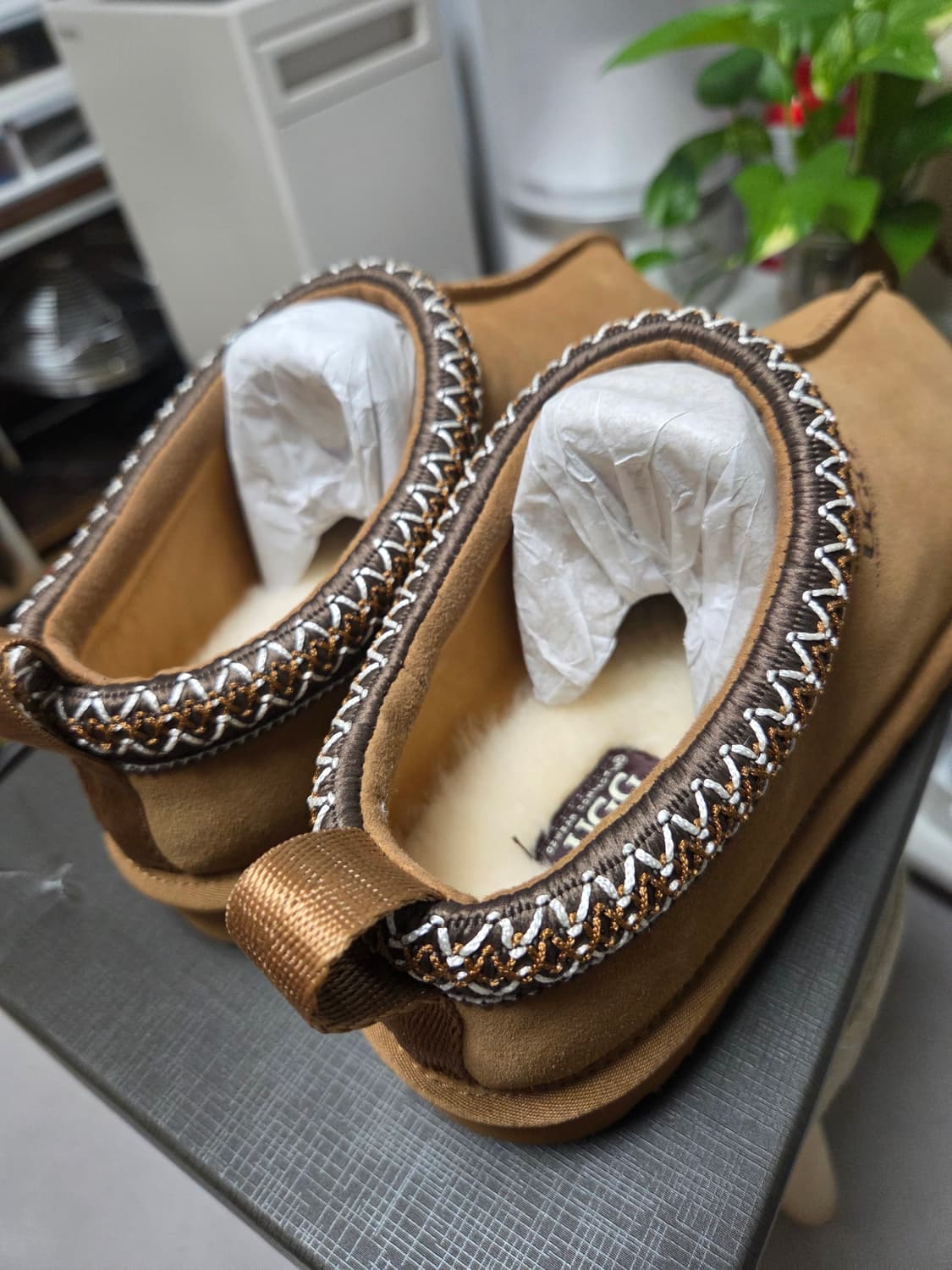 호주 어그 스프링 슬리퍼 체스트넛 상품이미지3