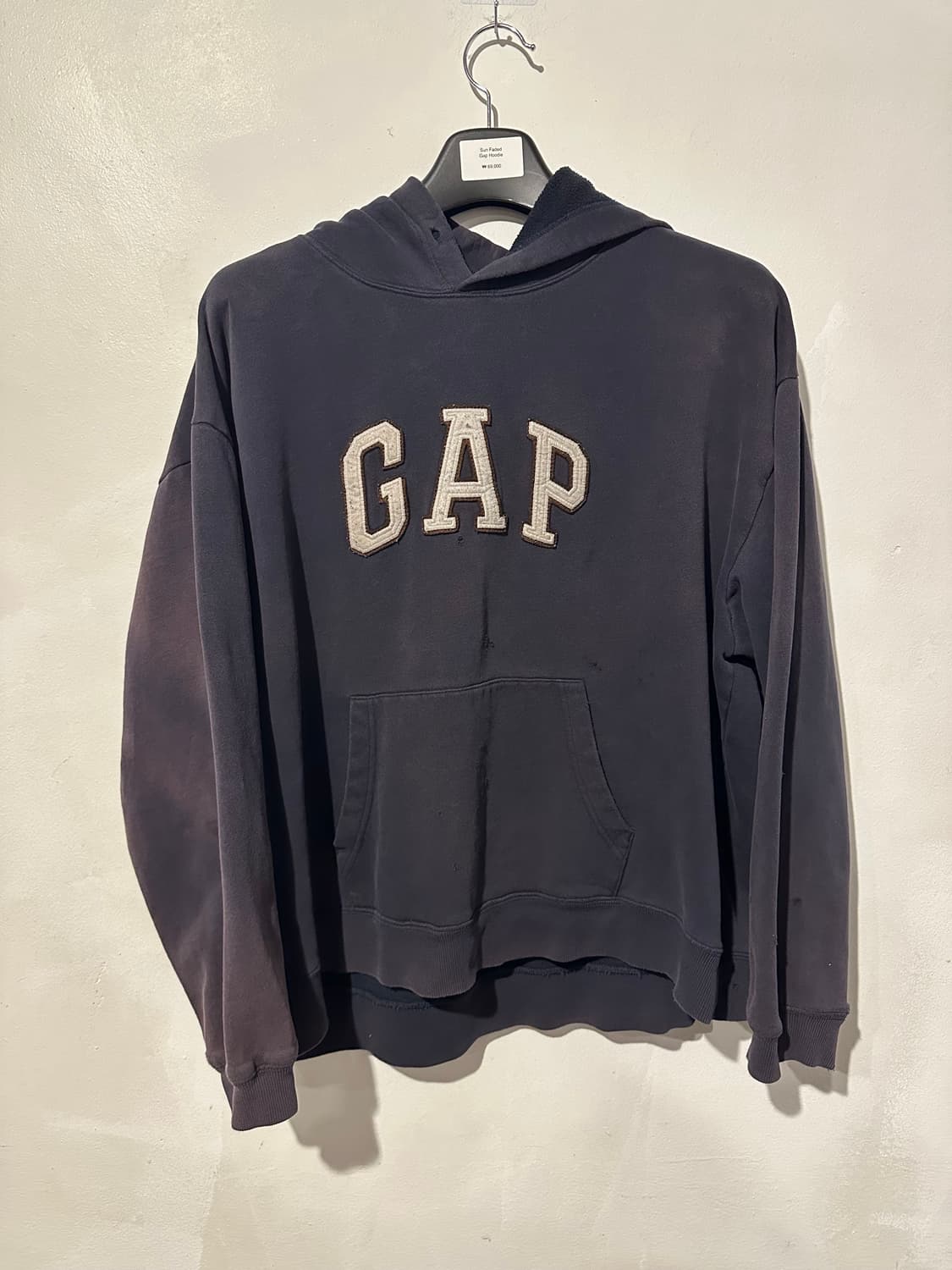 빈티지 썬페이드 갭 후드티  상품이미지1