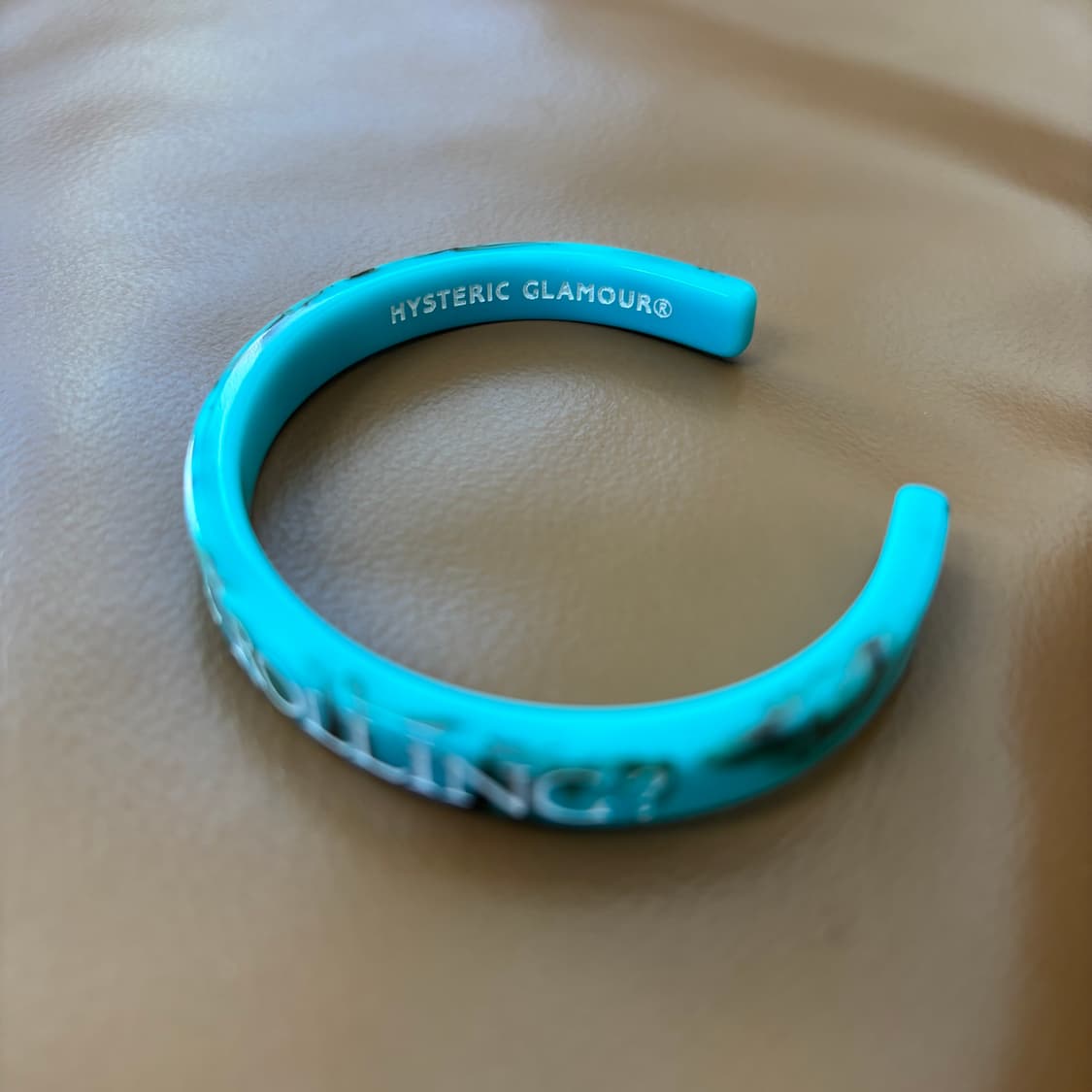 히스테릭글래머 메세지 뱅글 팔찌 마블 상품이미지2