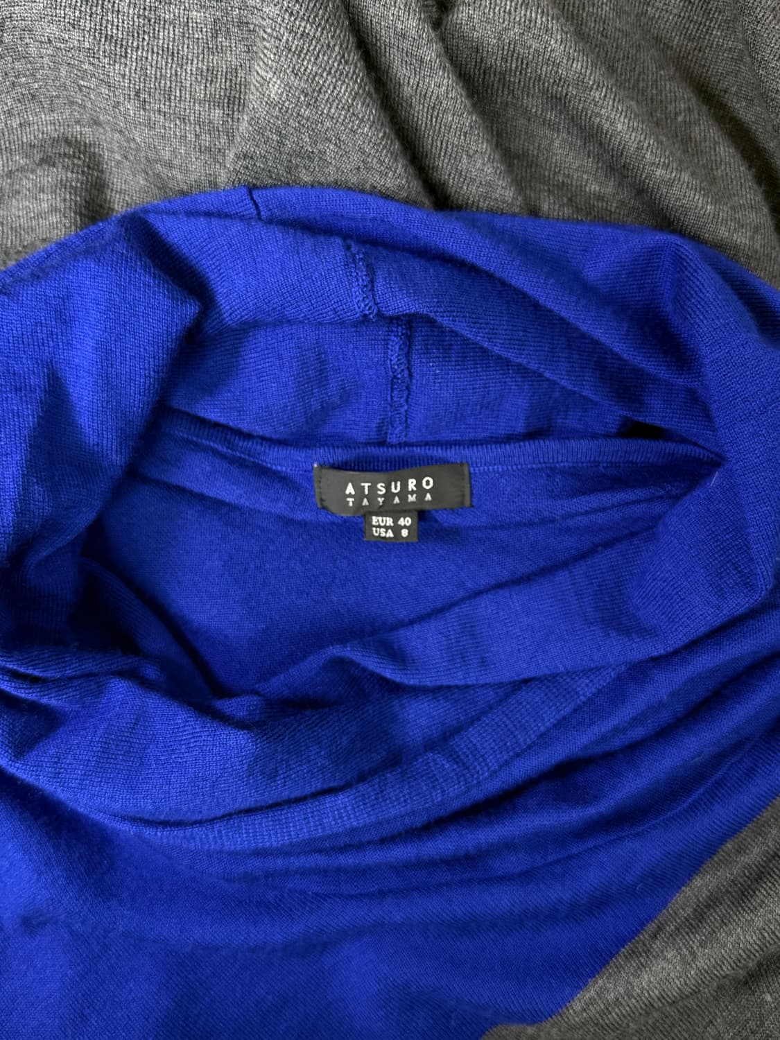 Atsuro Tayama  비대칭 니트 드레스 상품이미지7