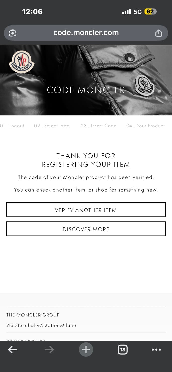 몽클레어 패치 코튼 티셔츠 M사이즈 상품이미지7