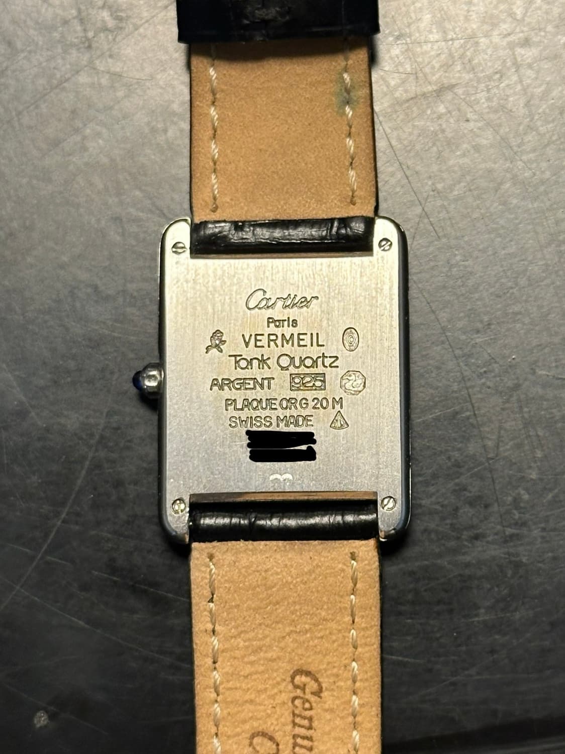 까르띠에 탱크 머스트 lm 쿼츠 빈티지 상품이미지5