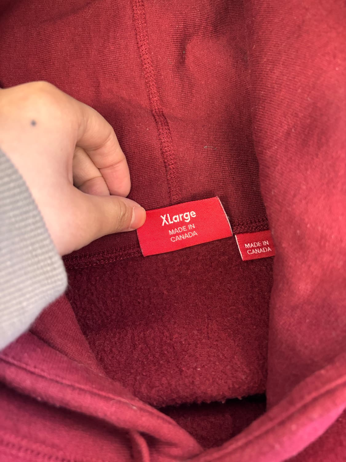 Supreme small logo hoodie 상품이미지4