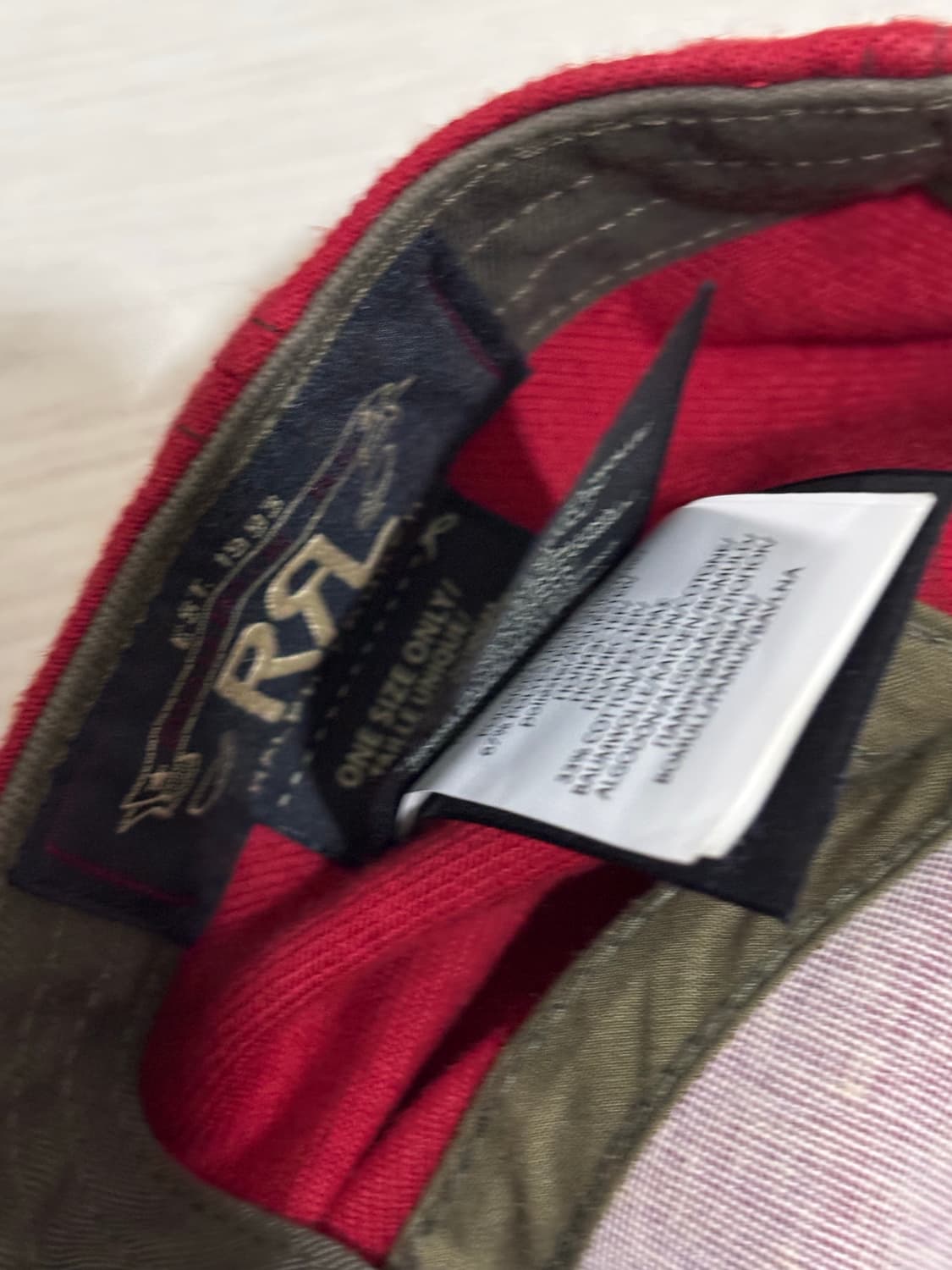 RRL 더블알엘 이글캡 모자 상품이미지5