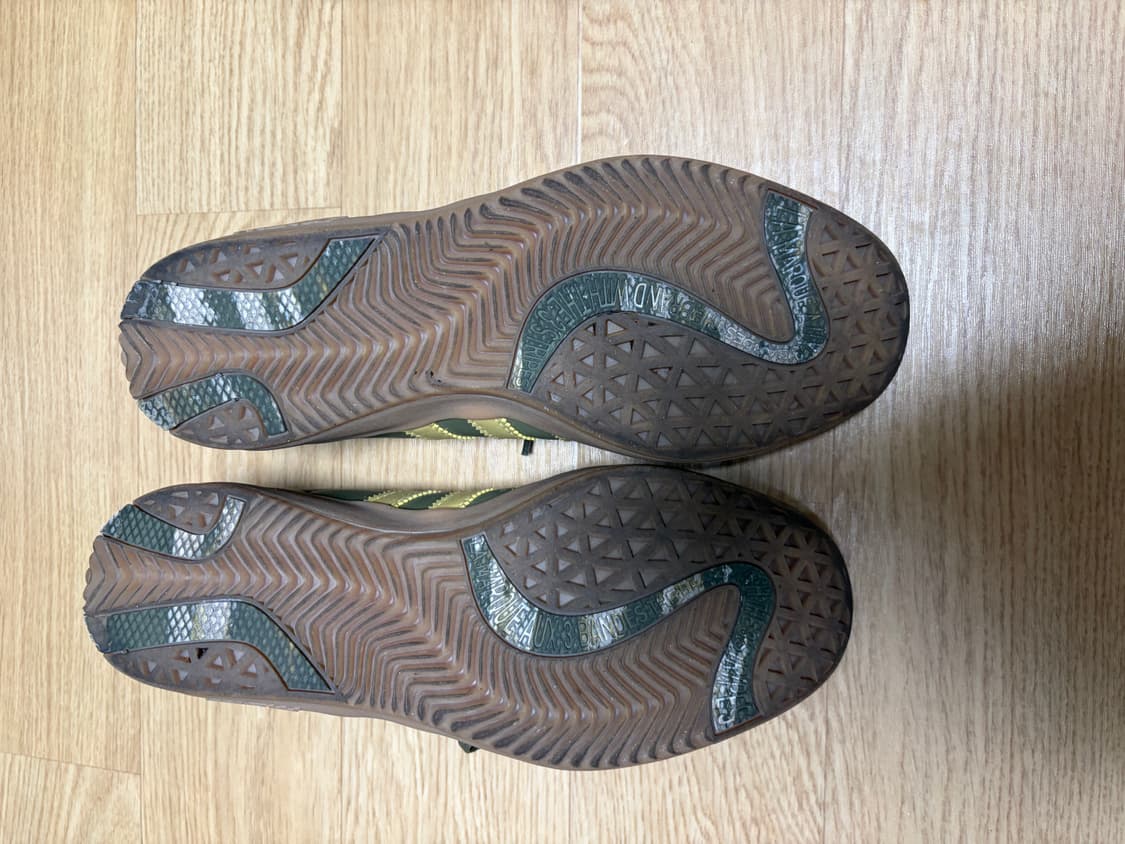 팔라스 X 아디다스 삼바 올리브 골드 265사이즈 상품이미지2