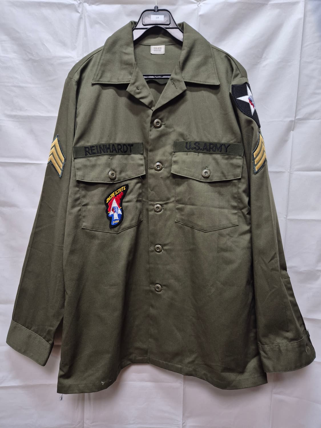 미 육군 셔츠 상품이미지1
