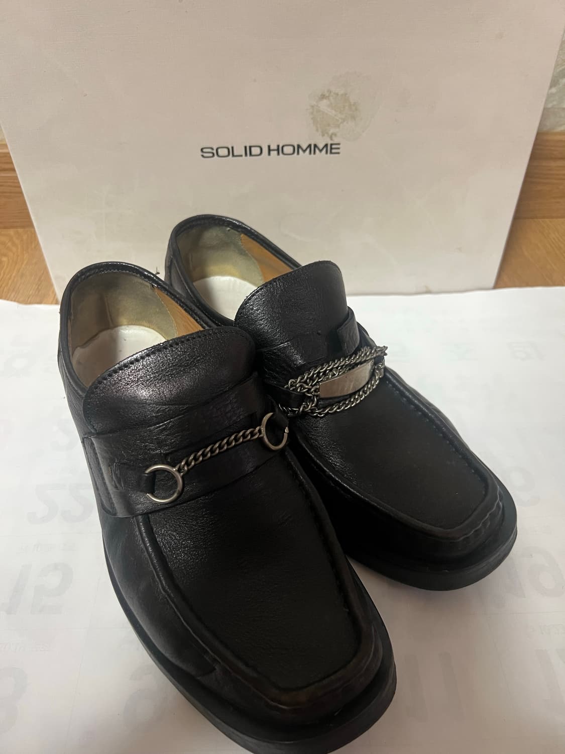 메종 마르지엘라/비대칭 체인로퍼/40(260) 상품이미지2