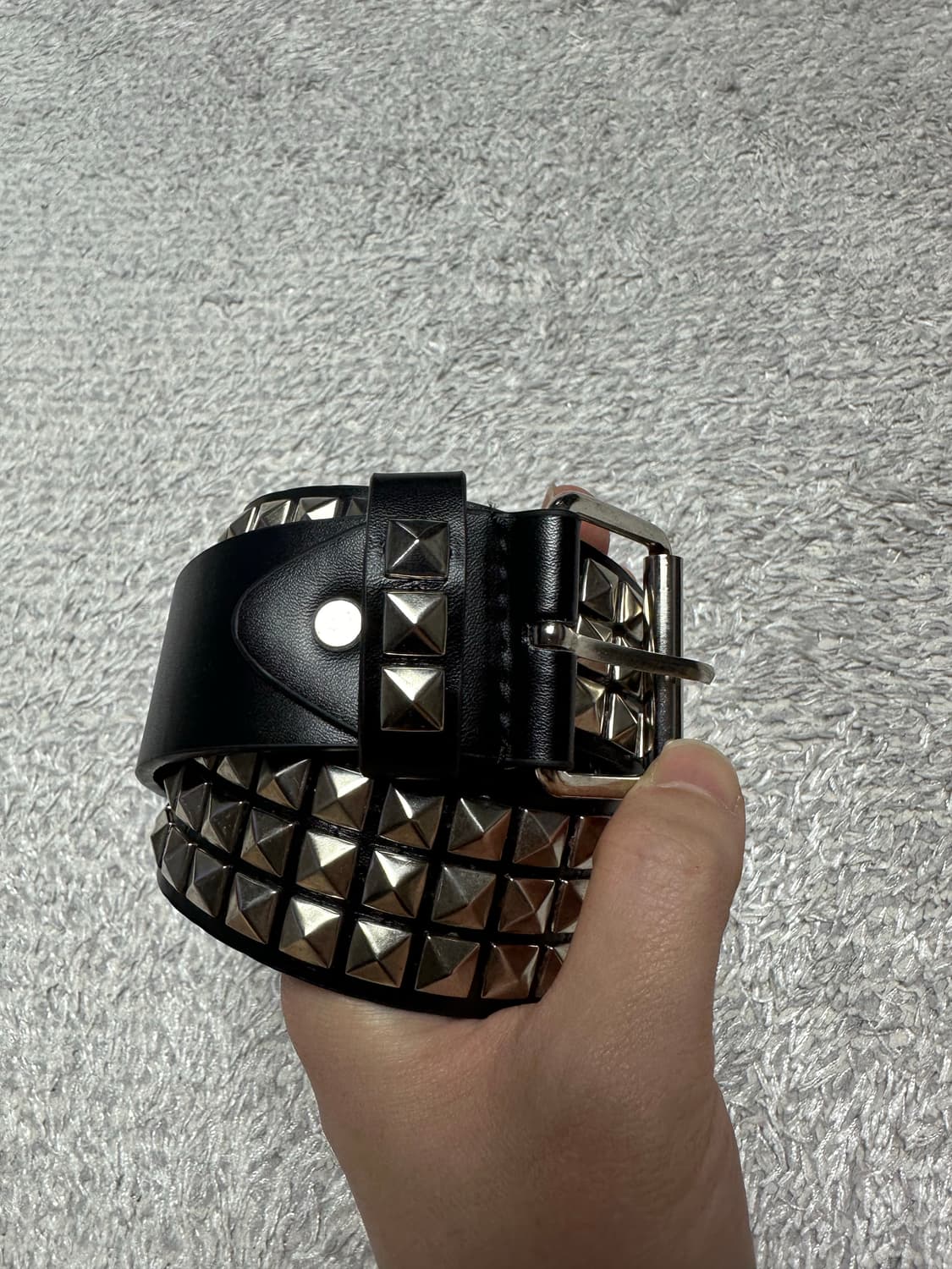 빈티지 스터드 벨트 상품이미지2