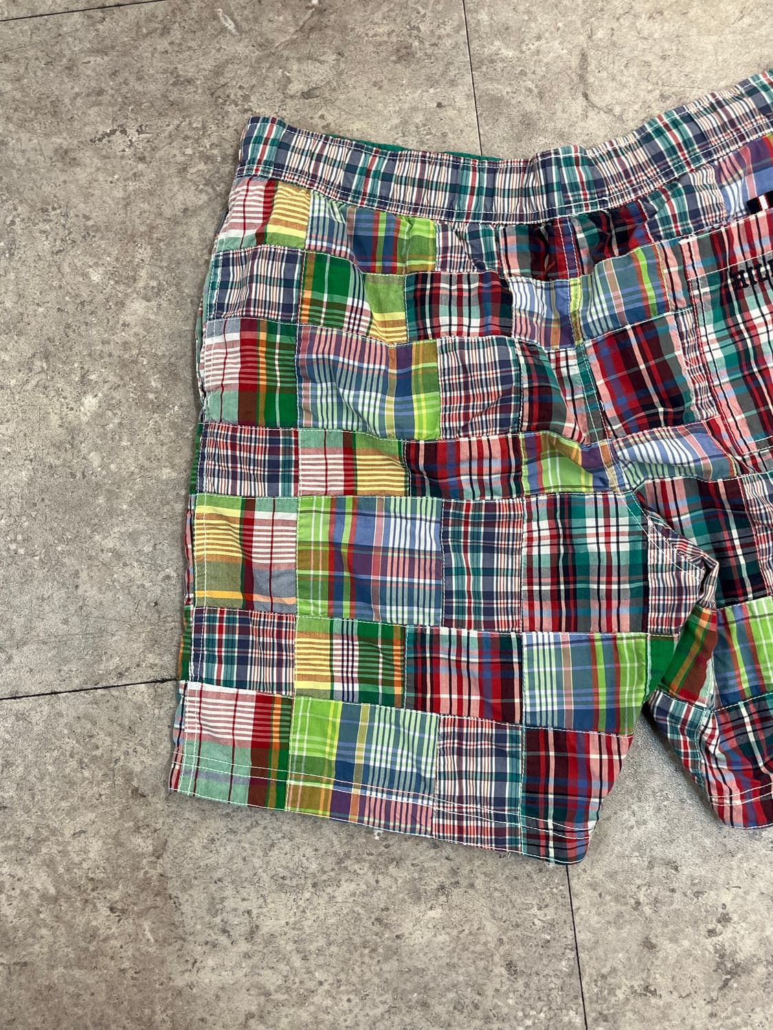 타미힐피거 패치워크 하프 팬츠 S #csz4143 상품이미지8