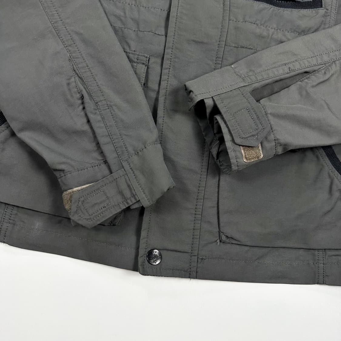 리바이스 오리지널 차콜 사파리 자켓 (S) 상품이미지4