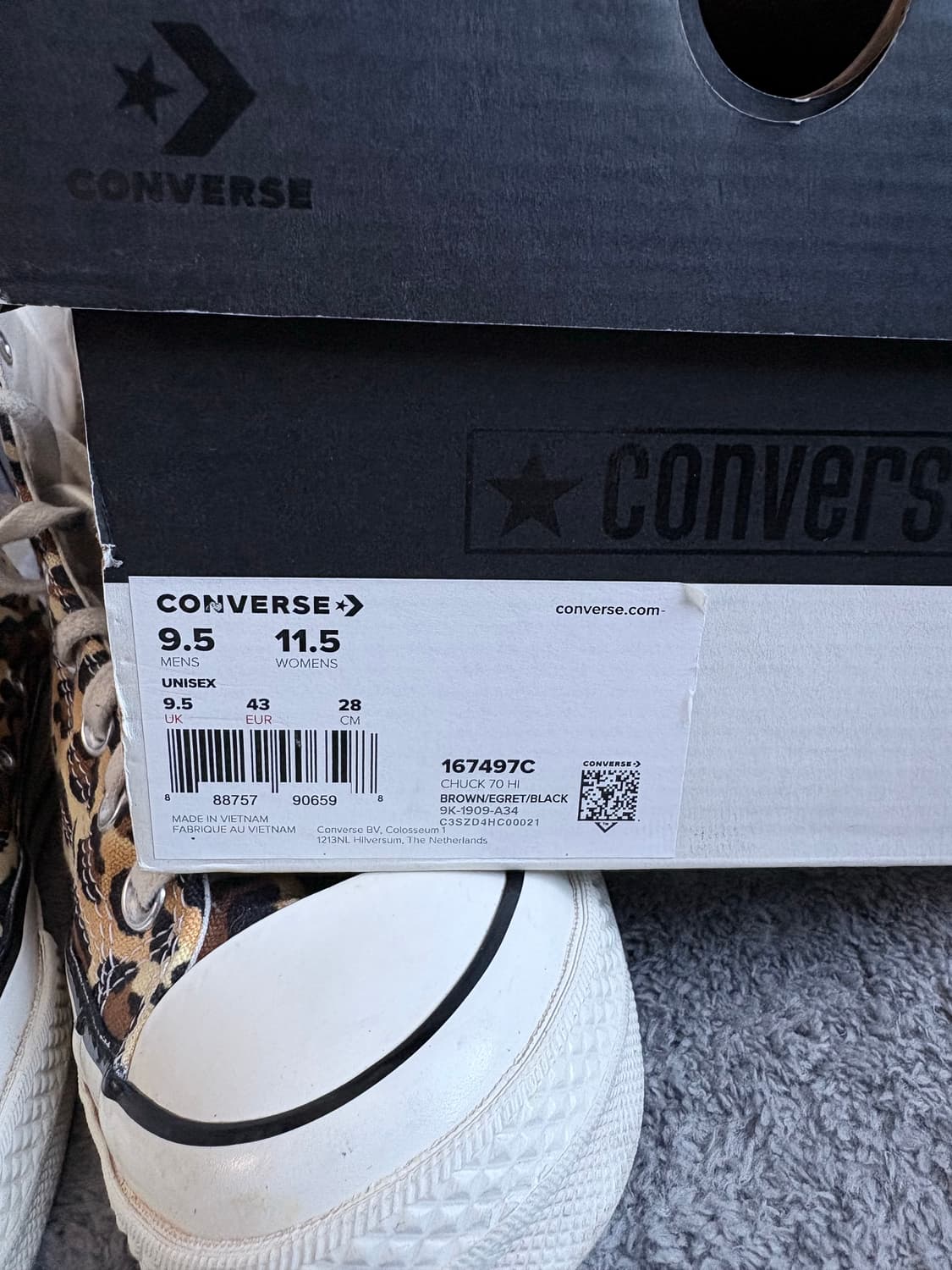 (280) 와코마리아 컨버스 인빈서블 하이 상품이미지7