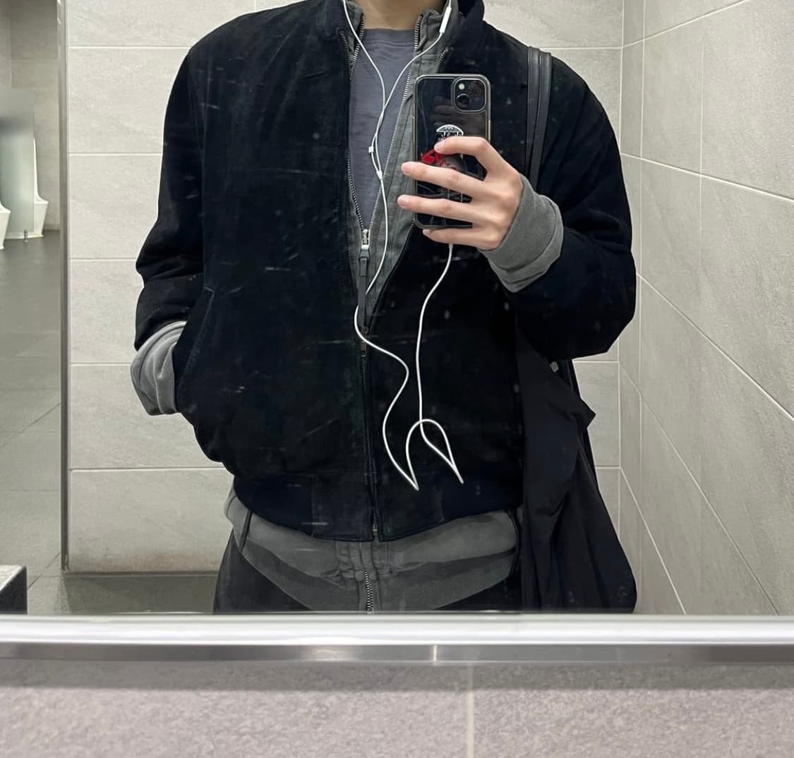 스웨이드 돈피 자켓 상품이미지1