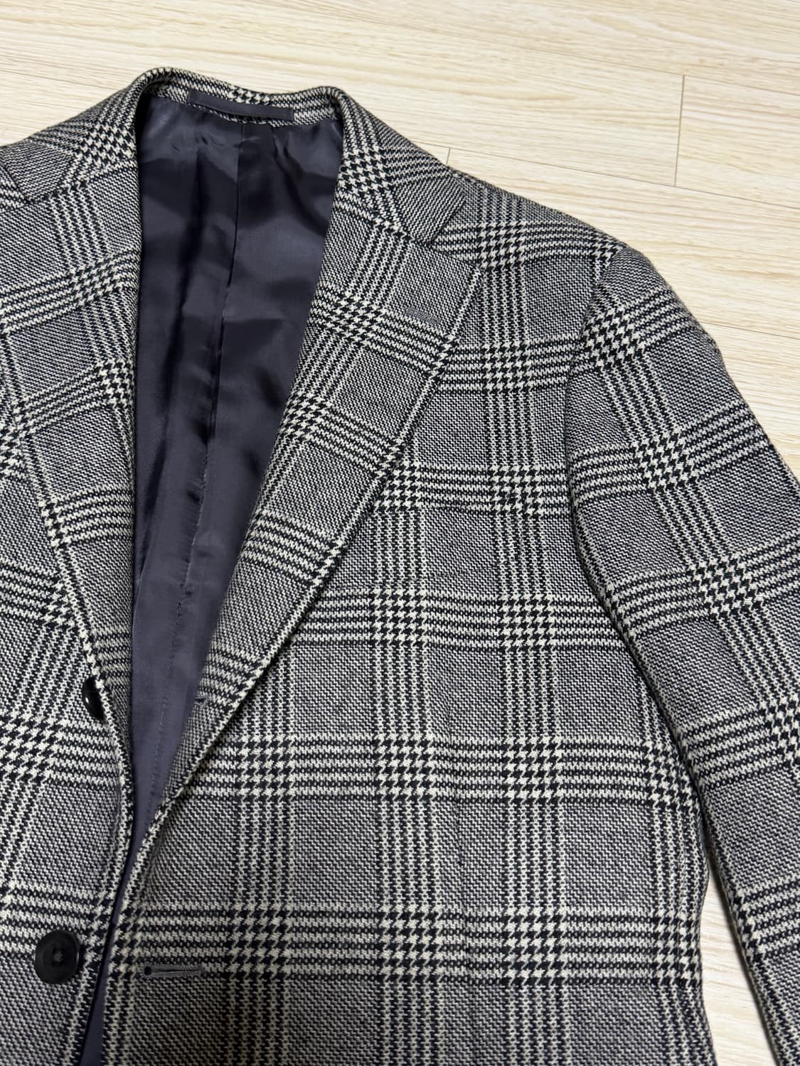 링자켓 블랙라벨 글렌체크 자켓 46 상품이미지9