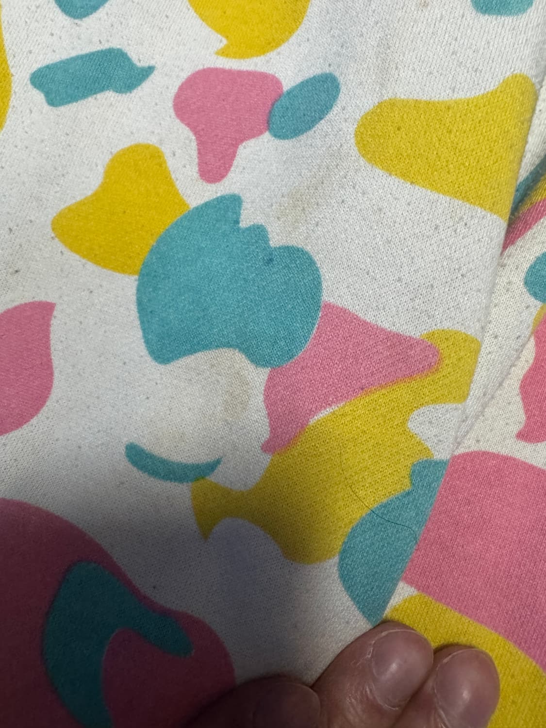희귀!! 베이프 bape 올드스쿨 캔디 카모 후드집업 XL 상품이미지8