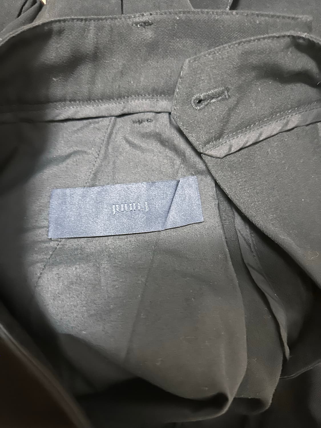 (새상품급!!) 준지 블랙 카고 조거 팬츠 46 사이즈 상품이미지5
