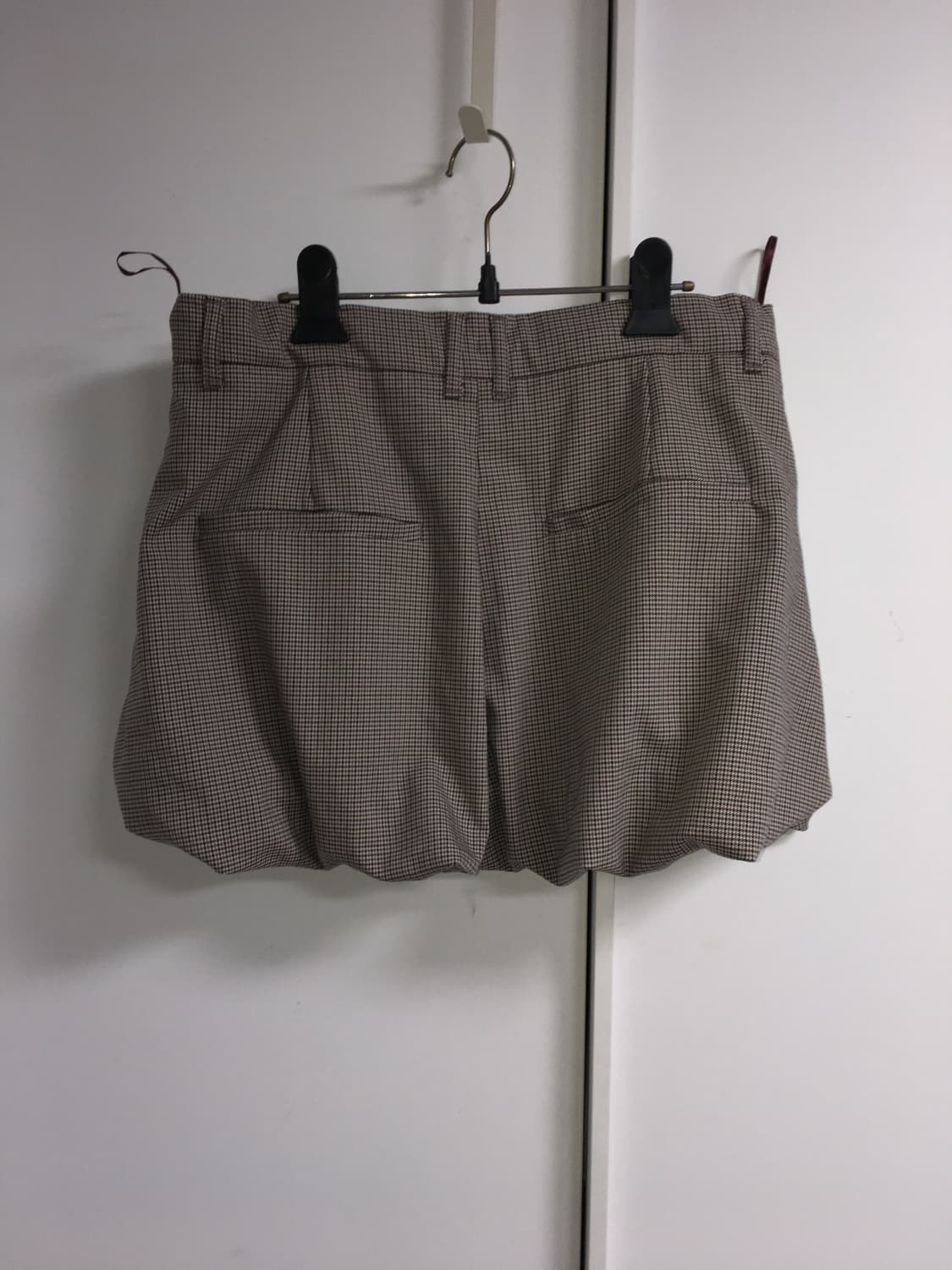 Zara women 펌킨 체크 미니스커트 상품이미지6