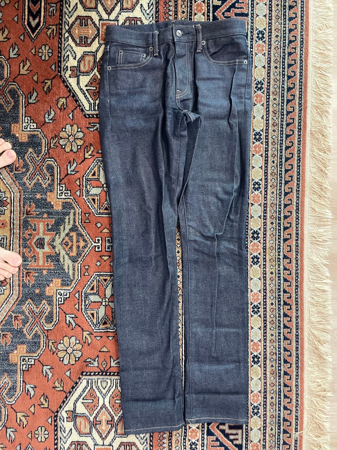 유니클로 셀비지진 28 거의 새상품 상품이미지1