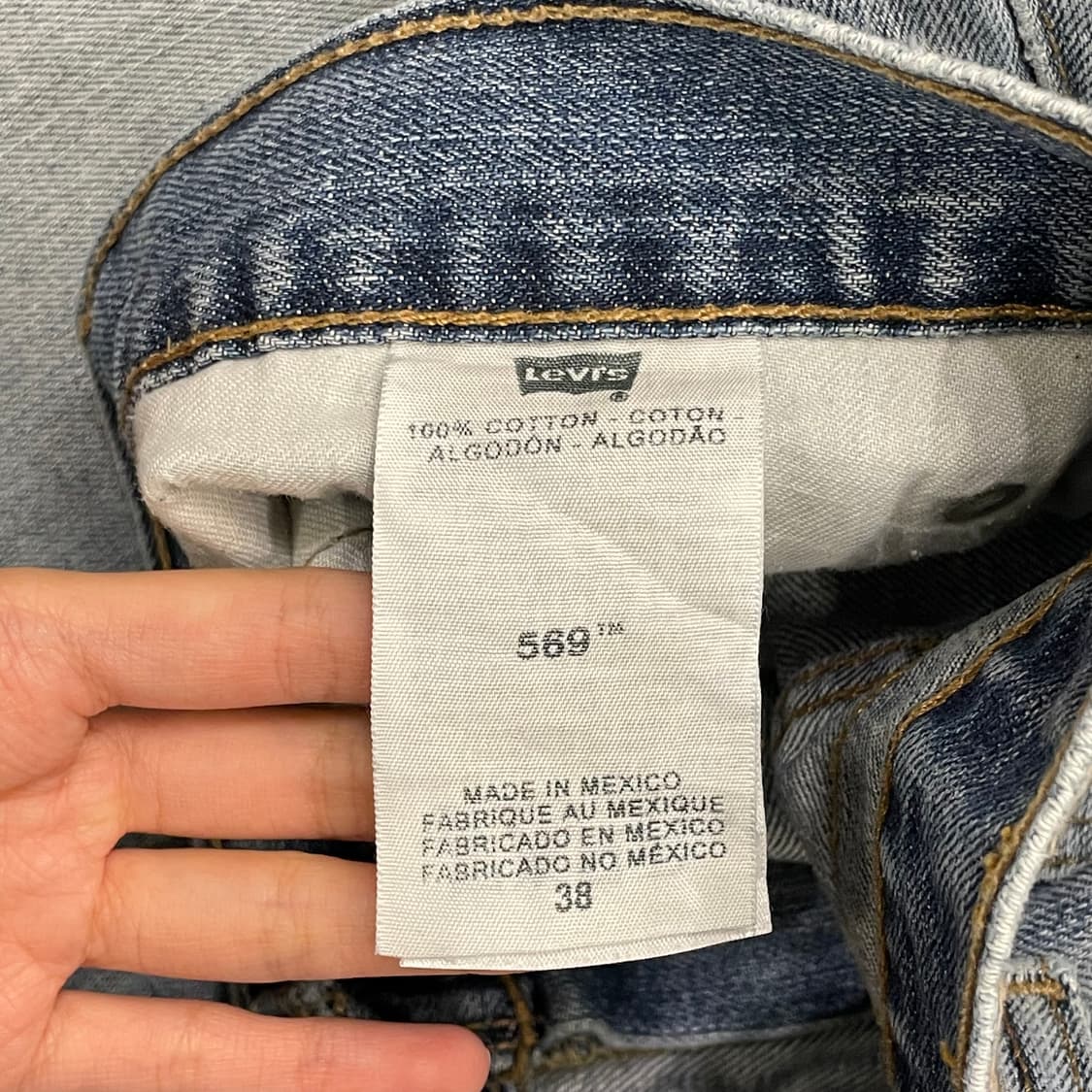 (38) Levi's 리바이스 569 데님 반바지 상품이미지6