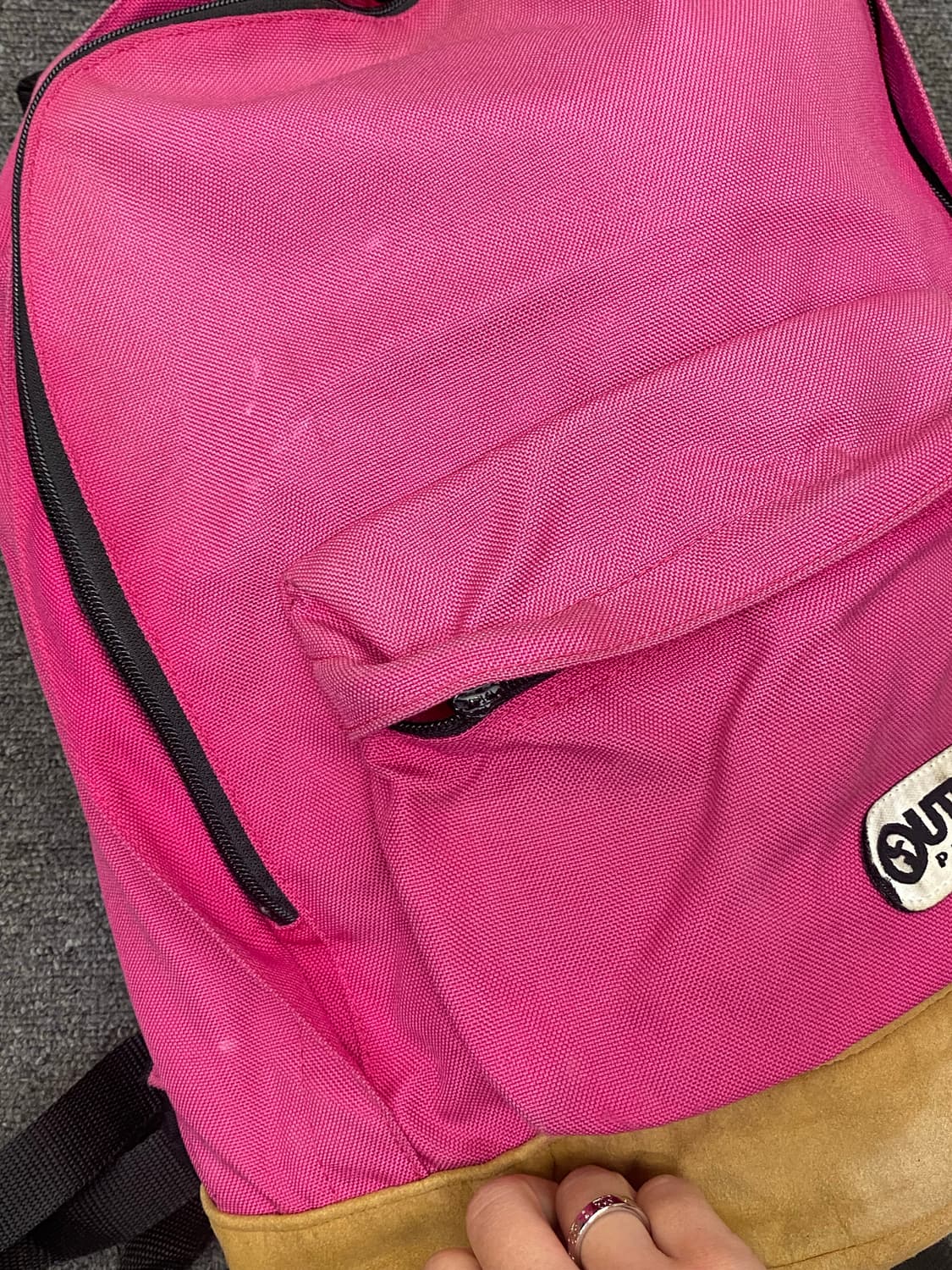 아웃도어 핑크 백팩 상품이미지7