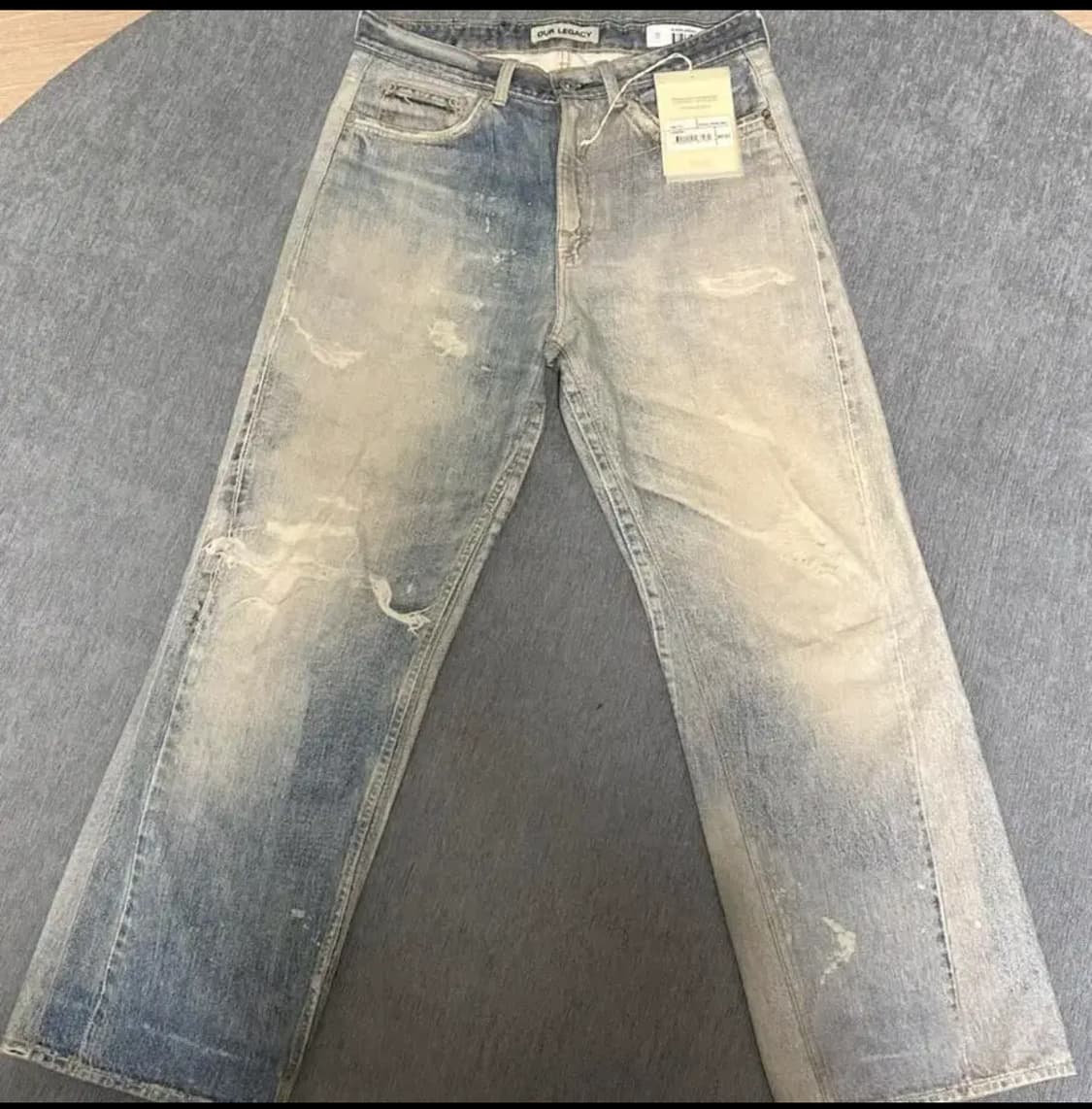 아워레가시 써드컷 디지털 프린트 데님 상품이미지1