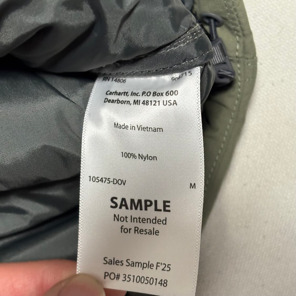 Carhartt 루즈핏 인슐레이티드 몬타나 베스트 상품이미지4