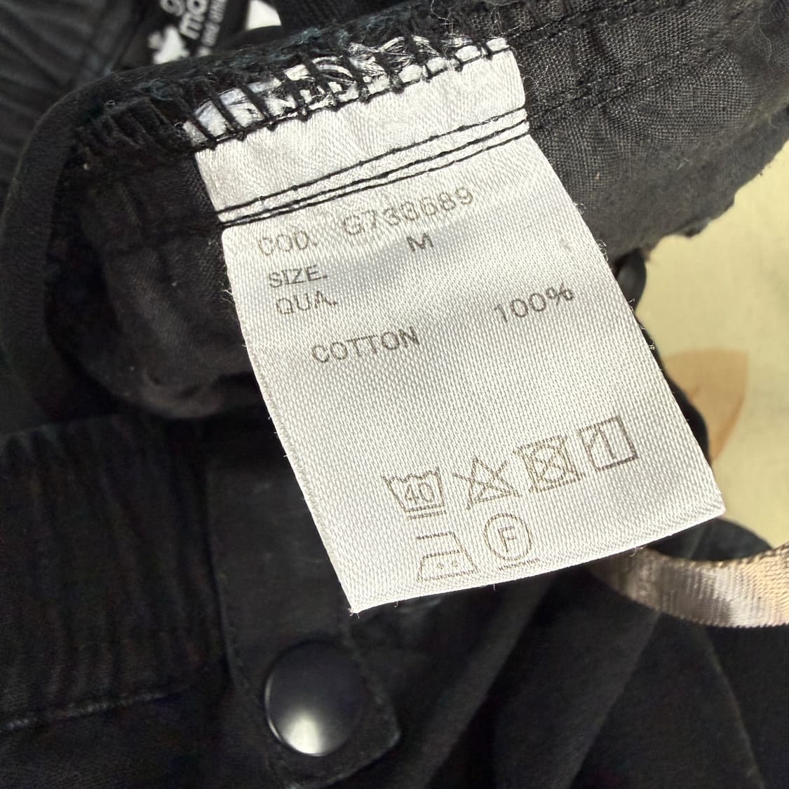 (M)짐 마스터 Gym master 카고 위빙벨트 팬츠(블랙) 상품이미지3