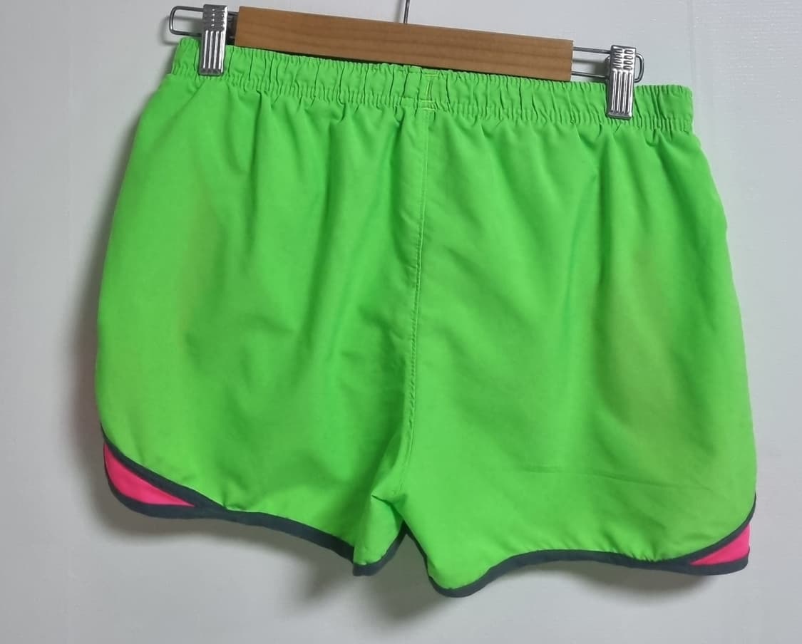 S ) 언더아머 네온라임 우븐 쇼츠 반바지 상품이미지2