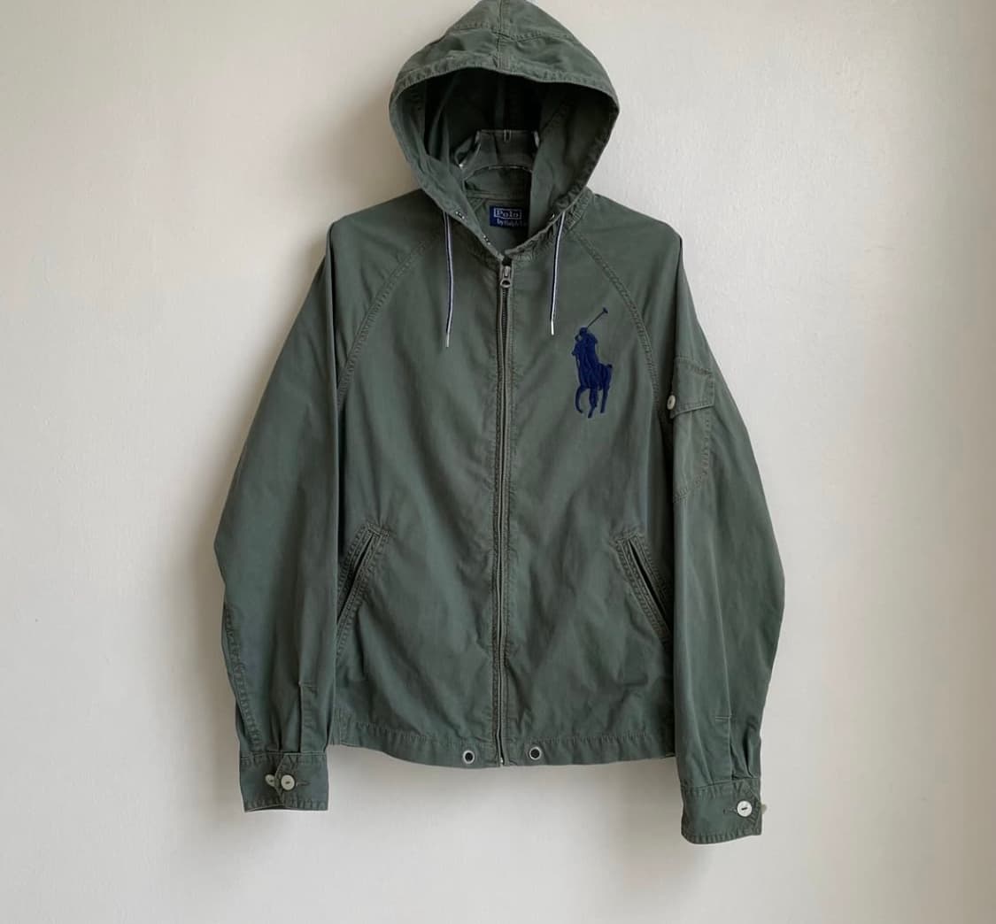 폴로 빅포니 자켓 카키 상품이미지1