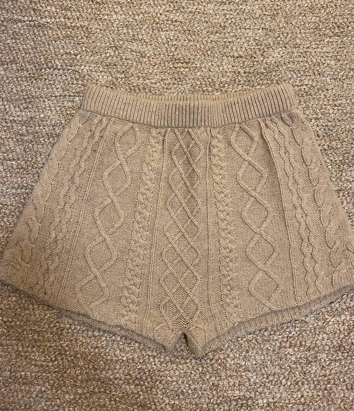 일본 브랜드another edition 니트 반바지  상품이미지2