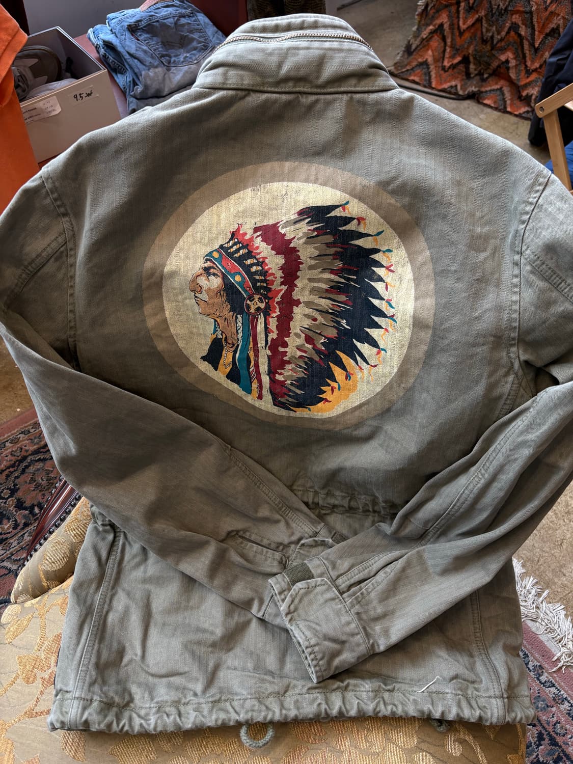 폴로 서플라이 인디언 헤드 m65 필드 자켓 상품이미지2