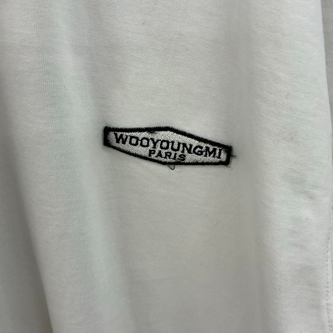 21fw 우영미 백 로고 반팔티 상품이미지3