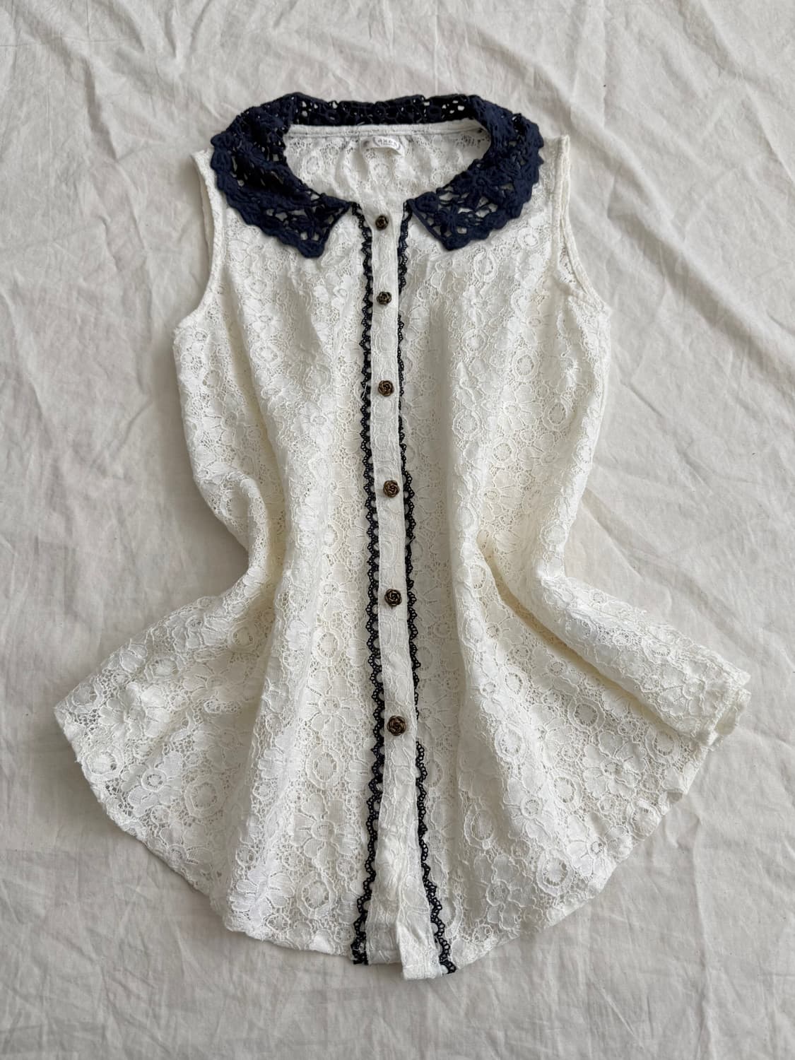 엑시즈팜 아이보리 레이스 페어리 러블리 슬리브리스 상품이미지1