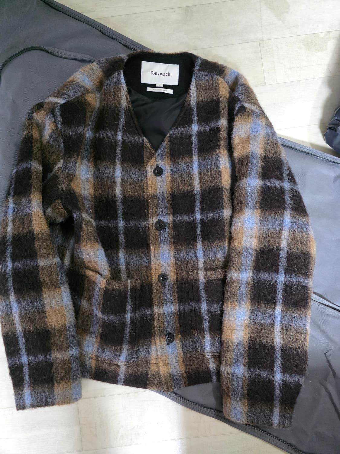 토니웩 알파카 가디건 M 상품이미지1