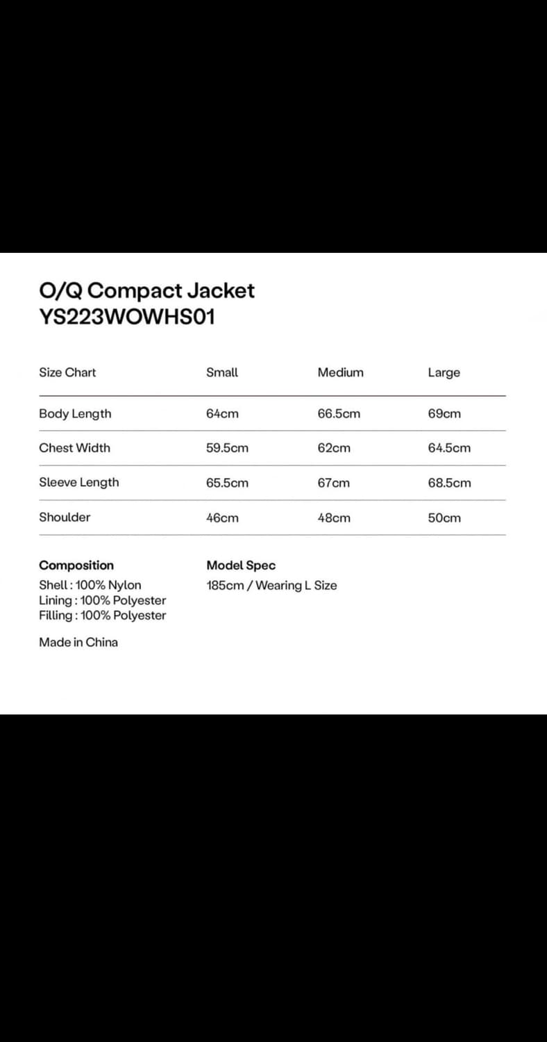 예스아이씨 경량패딩 상품이미지5