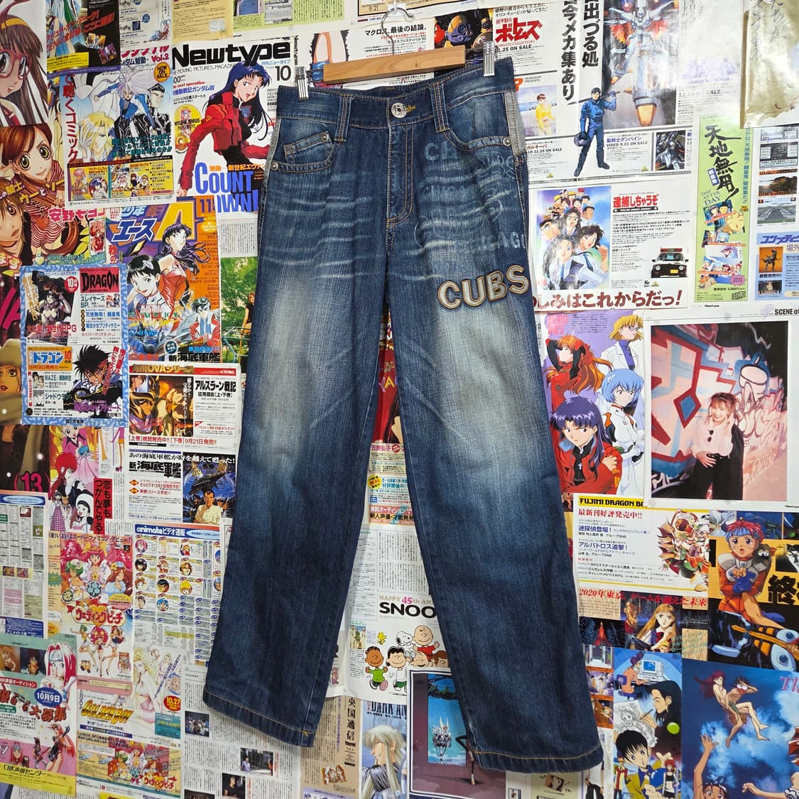 엠엘비 시카고 배색 데님 팬츠 상품이미지2