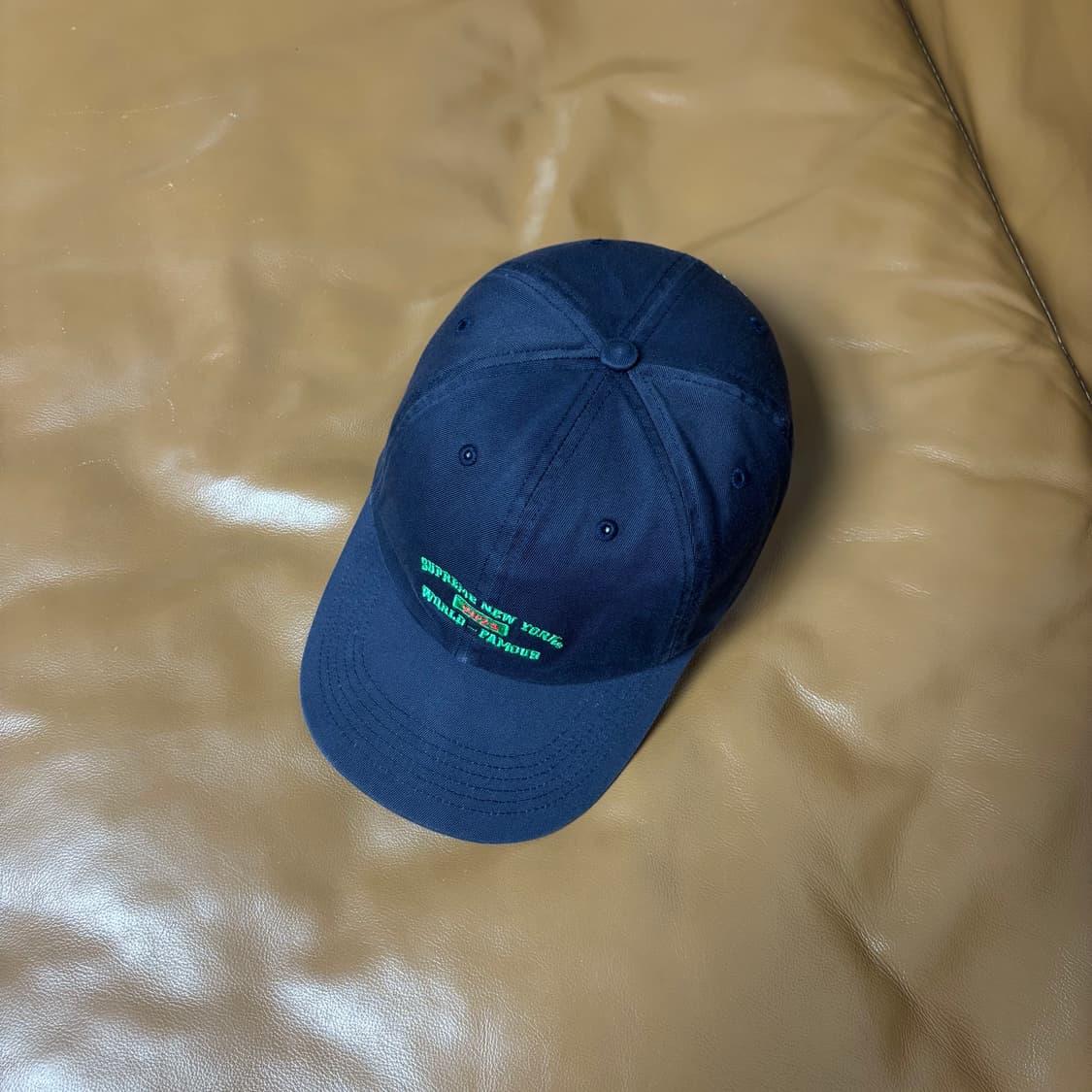 Supreme 슈프림 24ss 뉴욕 아크 네이비 6패널 볼캡 모자 상품이미지6